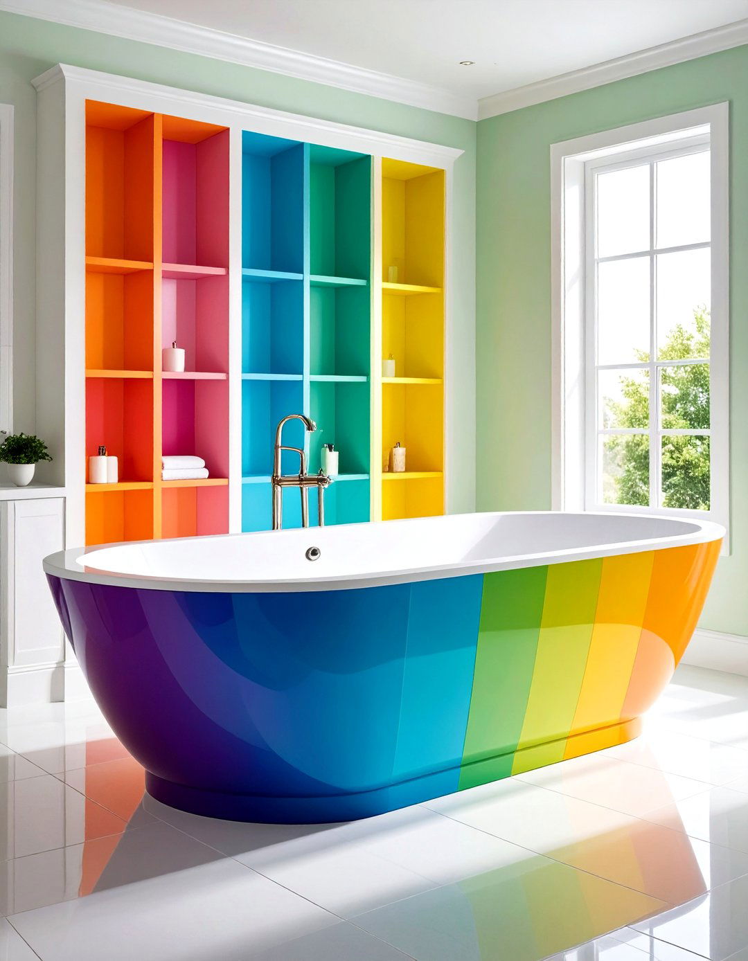 Seamless Solid Surface Bathtub Surround Minimalism - 20 Bathtub Surround Ideas