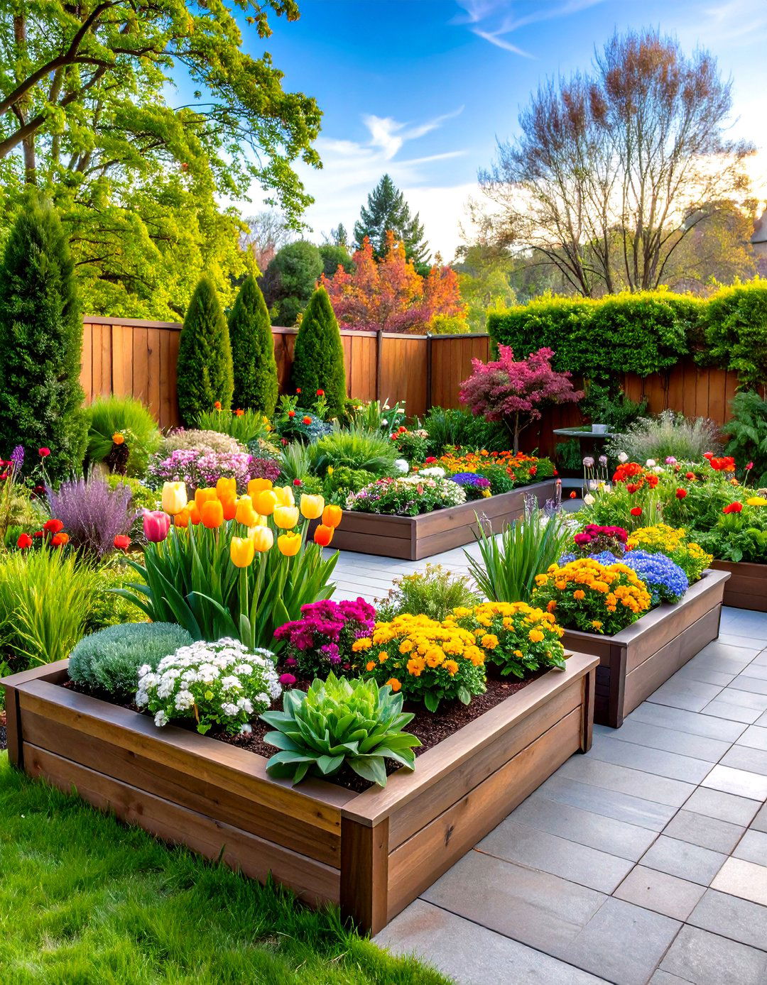 Seasonal Color Changing Container Garden - 20 Container Garden Ideas
