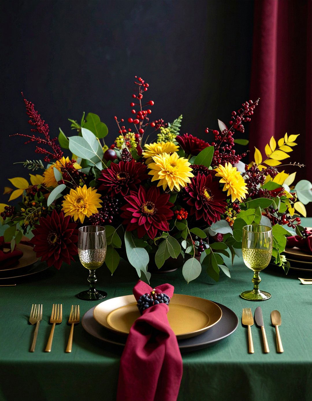 Seasonal Color Palette Fall Wedding Decor - 20 Fall Wedding Décor Ideas