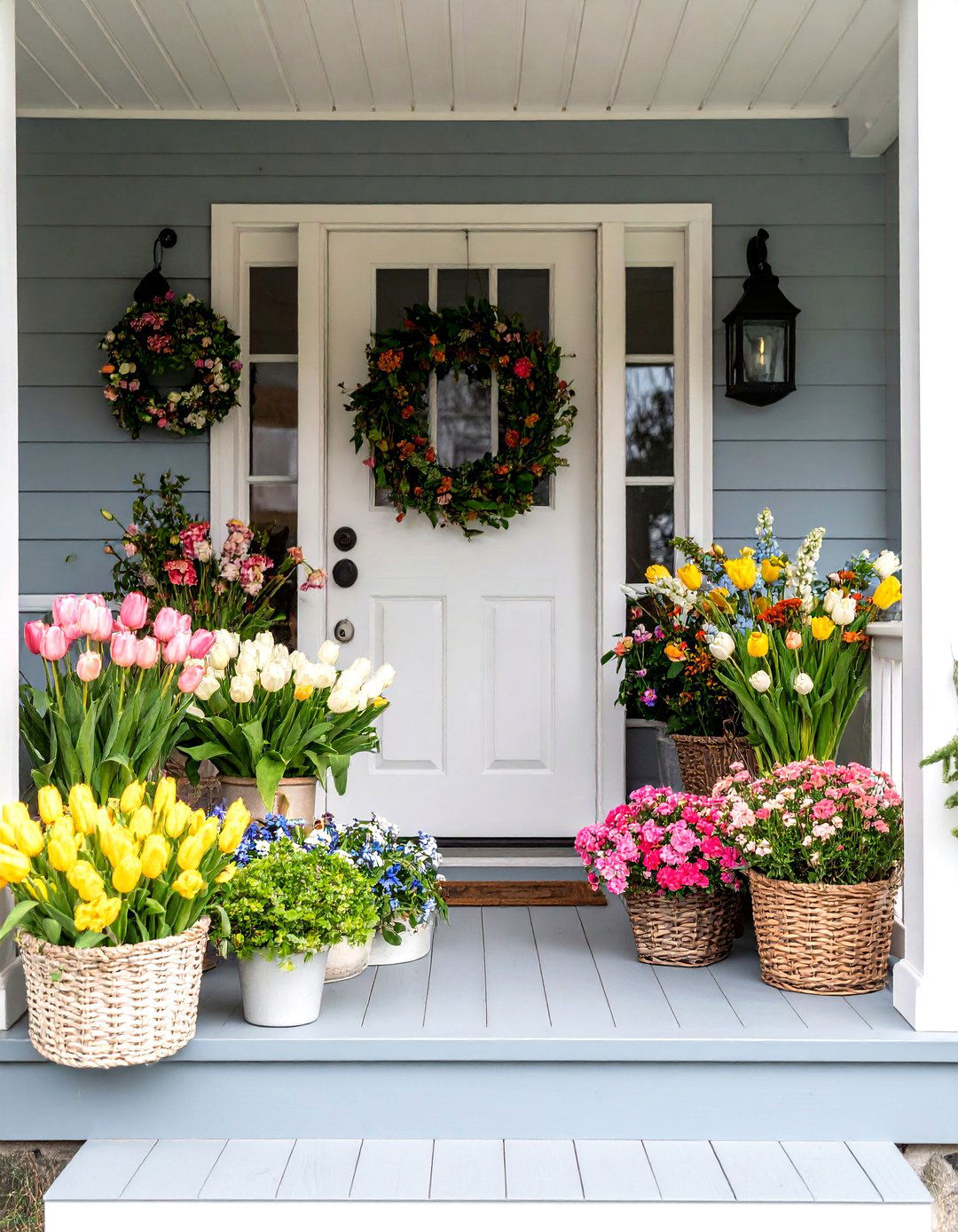 Seasonal Decor Rotation Keeps Curb Appeal Fresh - 20 Curb Appeal Ideas