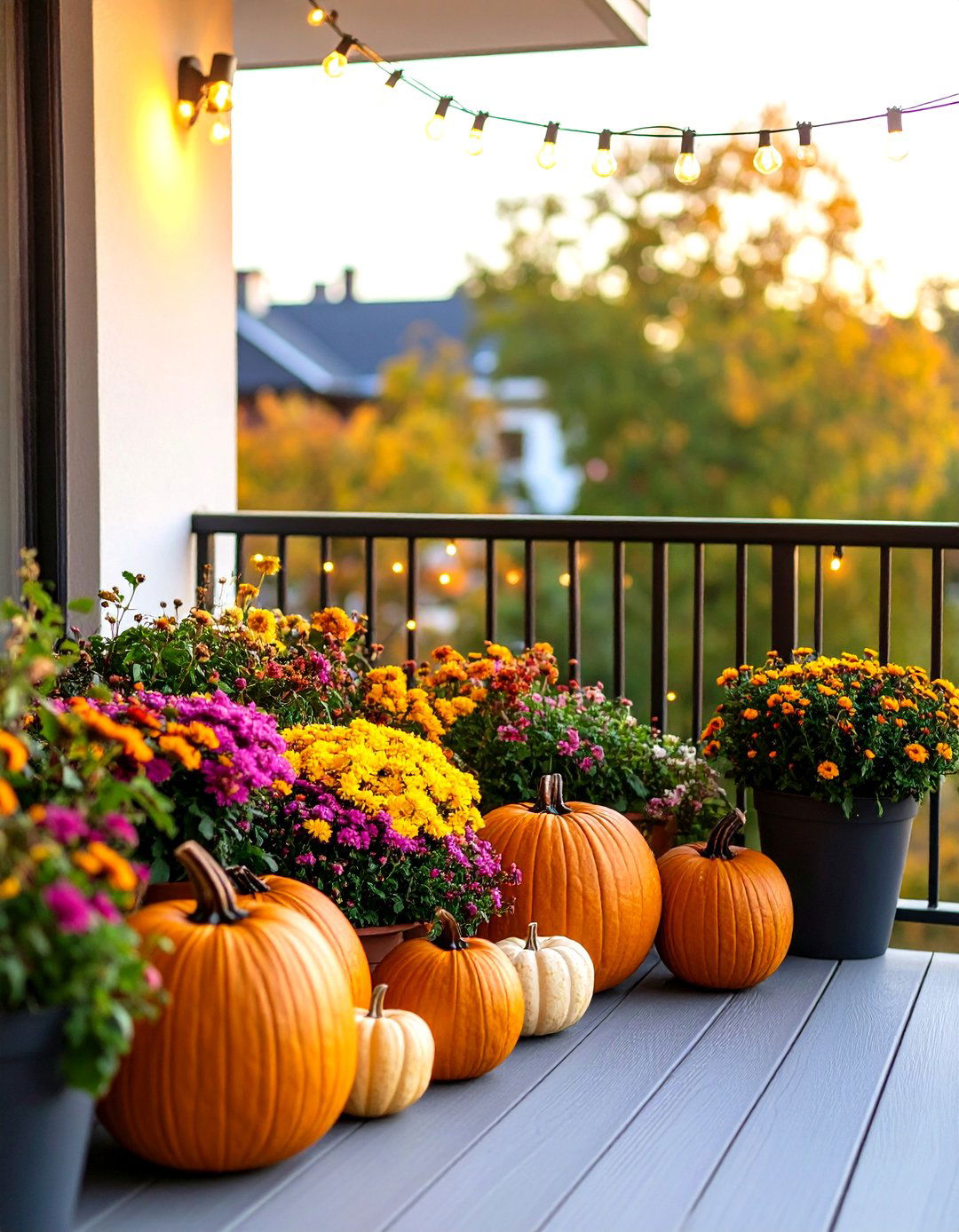 Seasonal Decor Switch ups - 20 Small Balcony Ideas