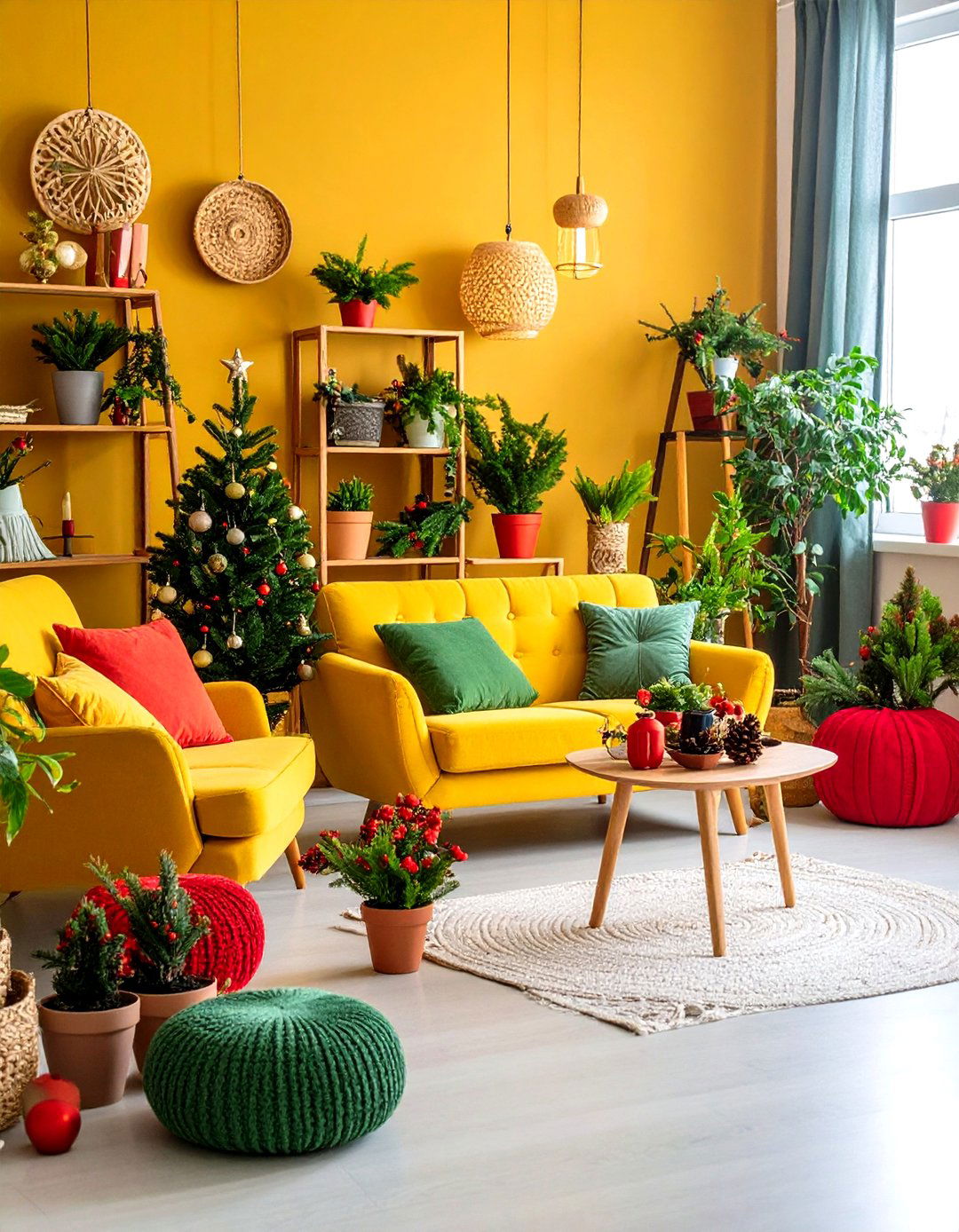 Seasonal Decoration Flexibility for Year Round Appeal - 20 Townhouse Backyard Ideas