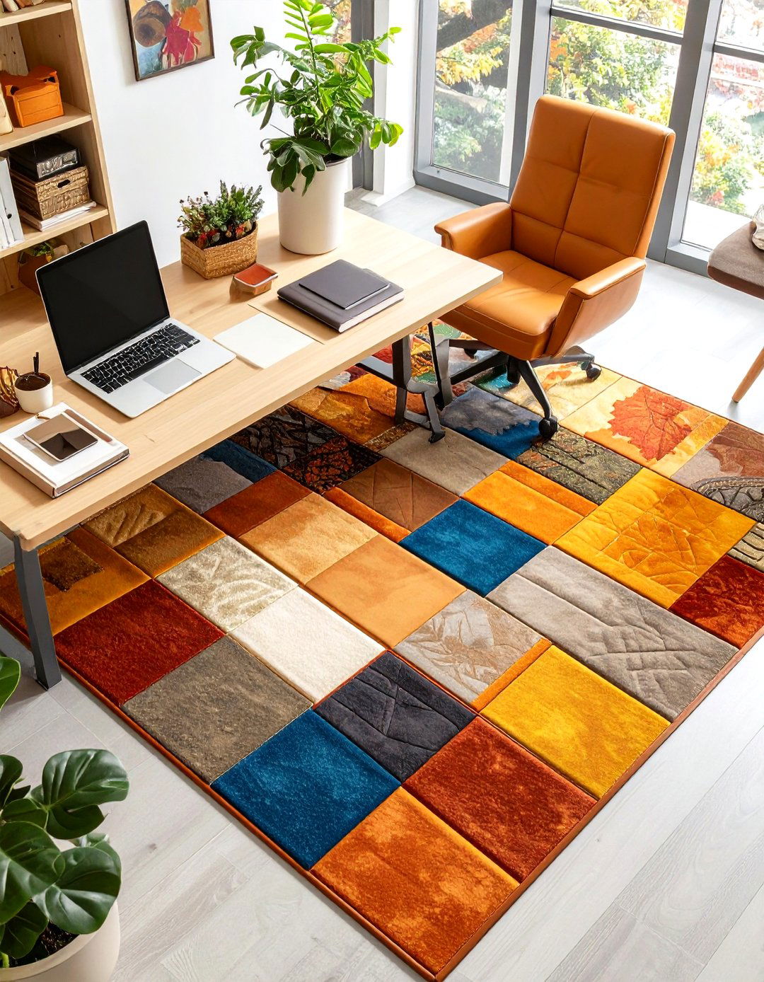 Seasonal Desk Mats for Mood Refresh - 20 Cubicle Decor Ideas