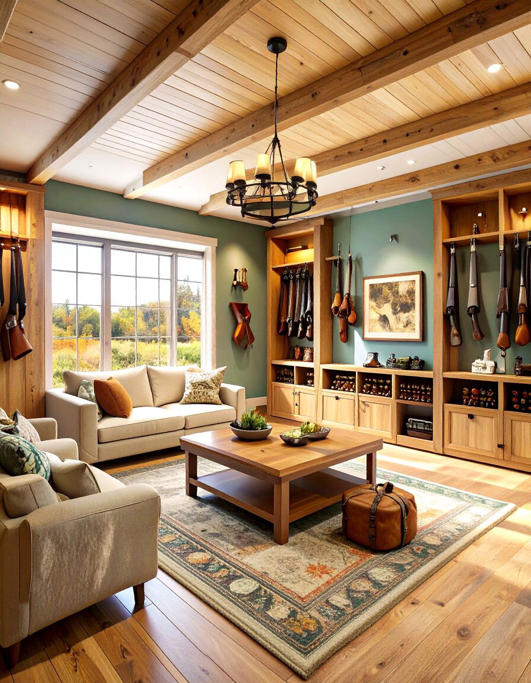 Seasonal Hunting Room Ideas with Multiple Game Themes - 20 Hunting Room Ideas