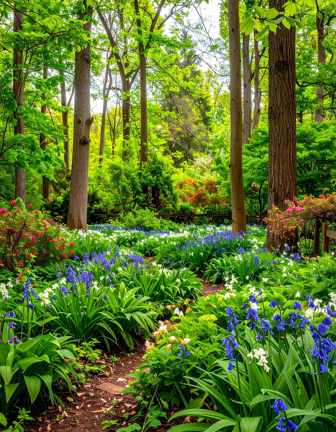 Seasonal Interest with Spring Ephemerals - 20 Shade Garden Design Ideas