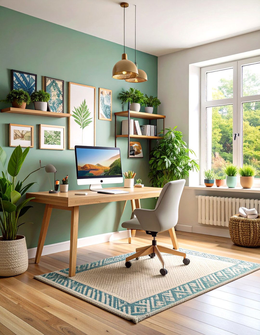 Seasonal Refresh Strategy Keeps Home Office Decor Dynamic - 20 Home Office Decor Ideas