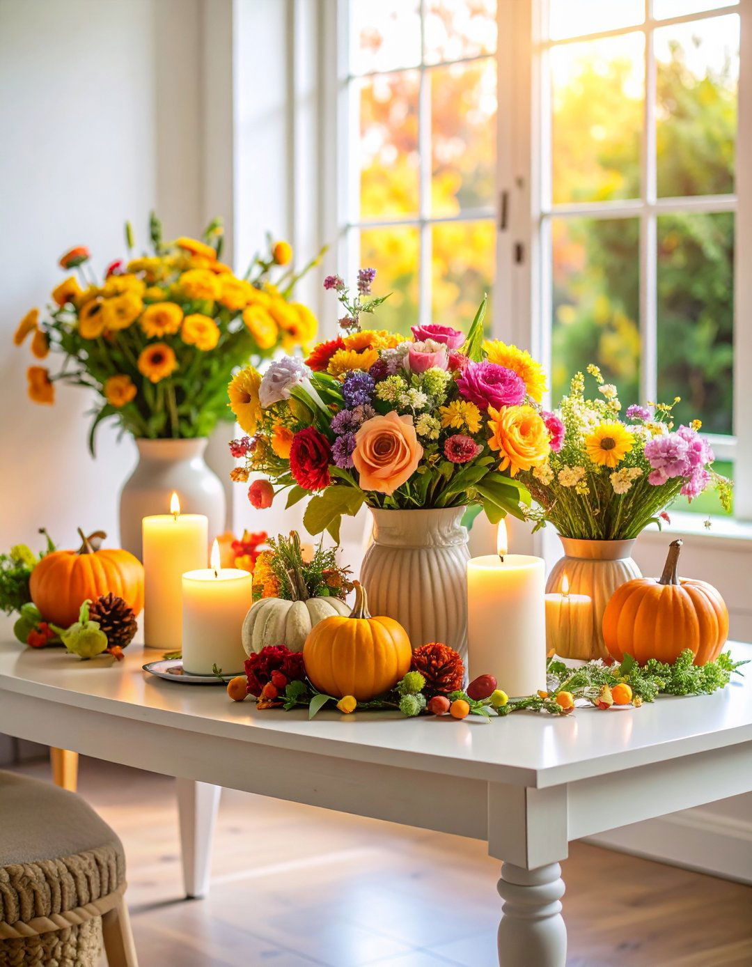 Seasonal Rotating Entryway Table Styling - 20 entryway table decor ideas