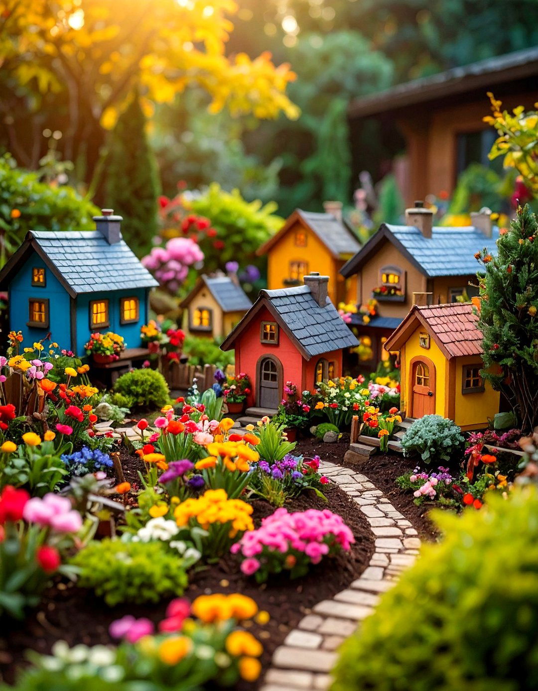 Seasonal Rotating Fairy Garden Display - 20 Fairy Garden Ideas