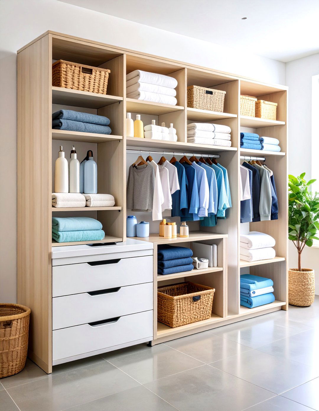 Seasonal Rotation Linen Closet Organization System - 20 Linen Closet Organization Ideas