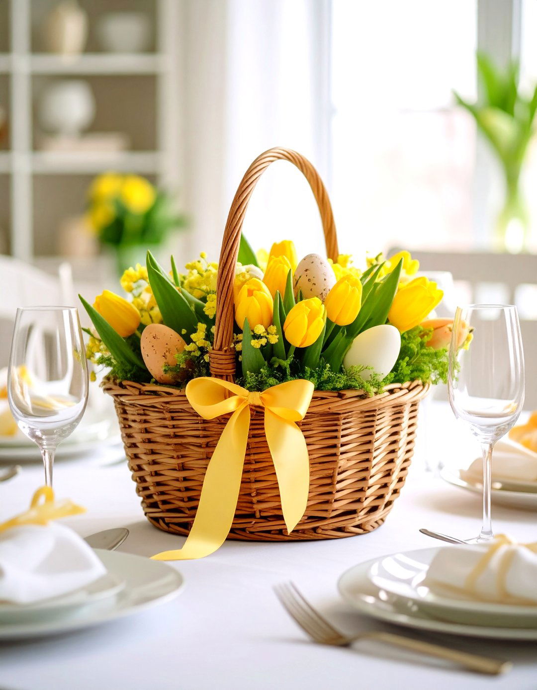 Seasonal Spring Centerpieces with Fresh Blooms - 20 Centerpiece Ideas