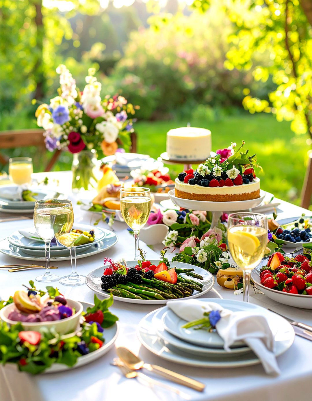 Seasonal Spring Menu - 20 Spring Wedding Ideas