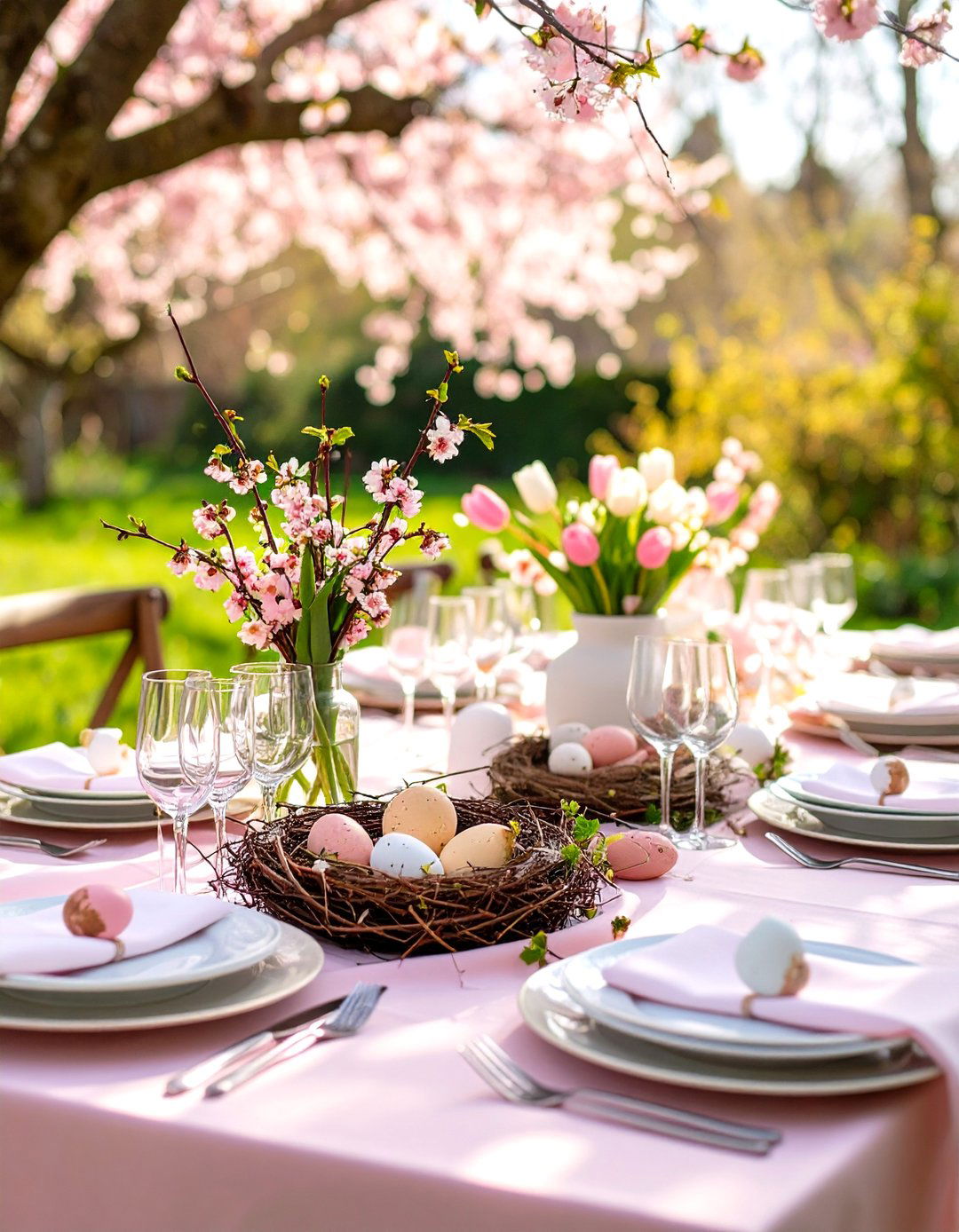 Seasonal Spring Wedding Table Bloom - 20 Wedding Table Decoration Ideas