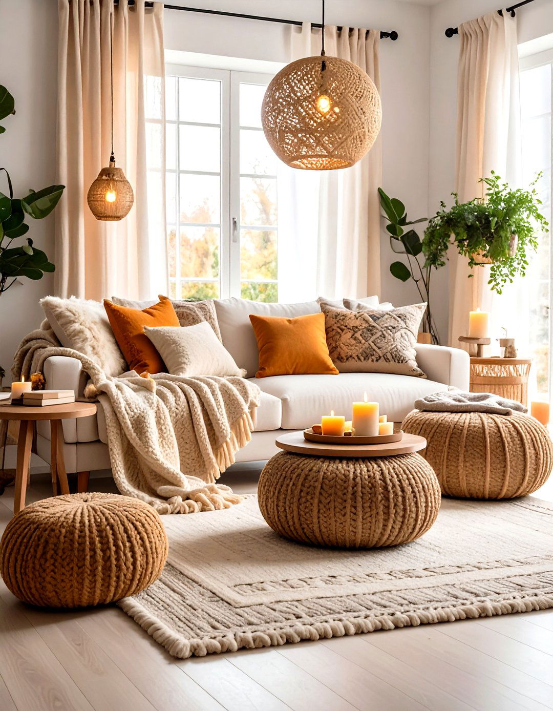 Seasonal Styling Swaps Keep the Living Room Fresh - 20 Cozy Living Room Ideas
