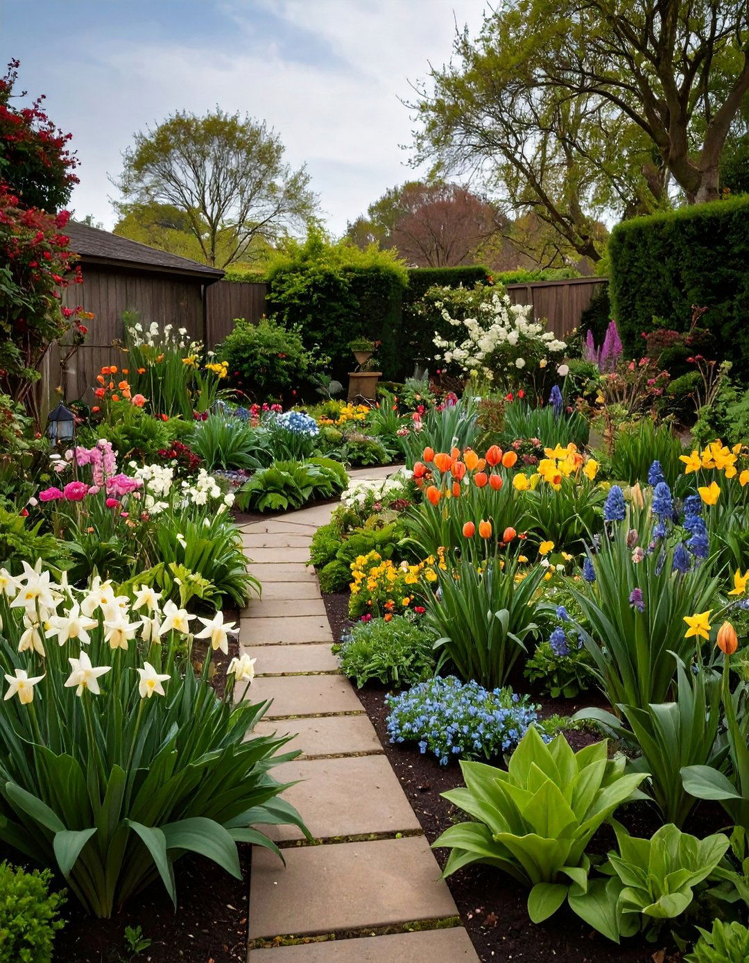 Seasonal Succession Flower Garden Calendar - 20 Flower Garden Ideas