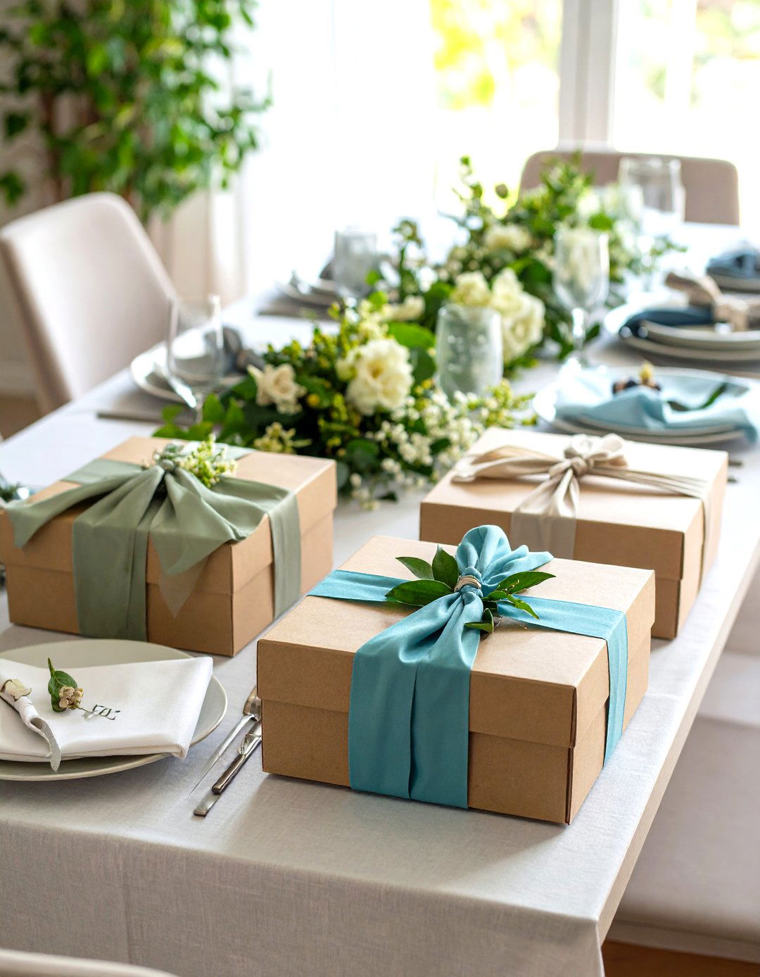 Seasonal Swap Out Kits Keep the Dining Table Fresh Year Round - 20 Dining Room Table Decor Ideas