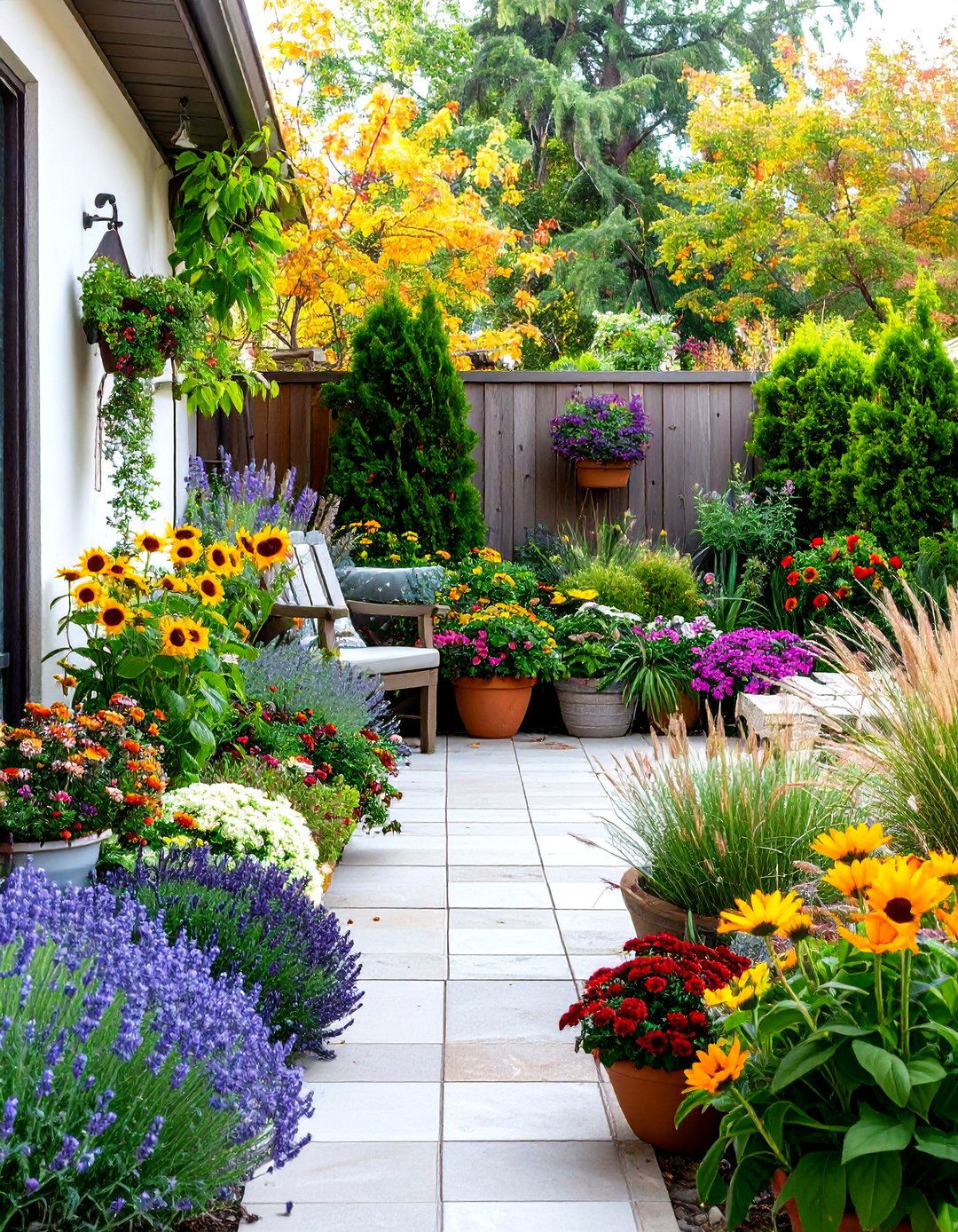 Seasonal Transition Patio Plants - 20 Patio Plants