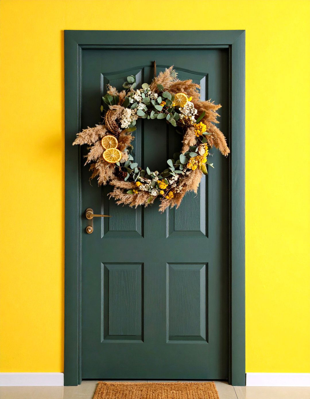 Seasonal Wreath Showcase for Front Door Decor - 20 Front Door Decor Ideas