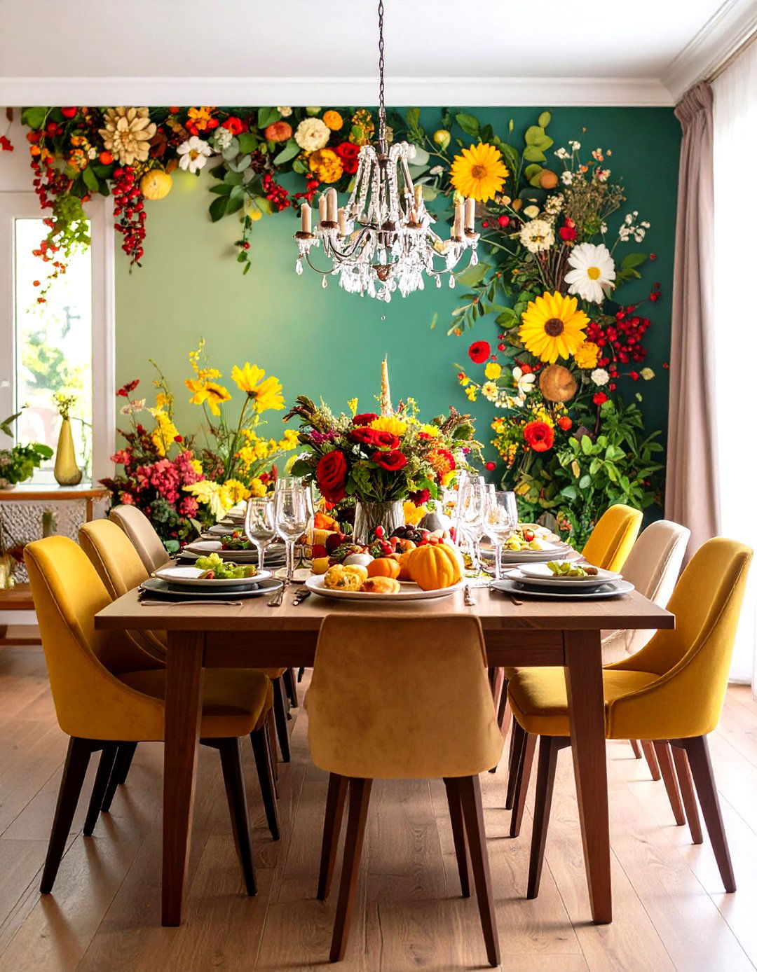 Seasonal and Festive Murals - 20 Wall Mural Ideas