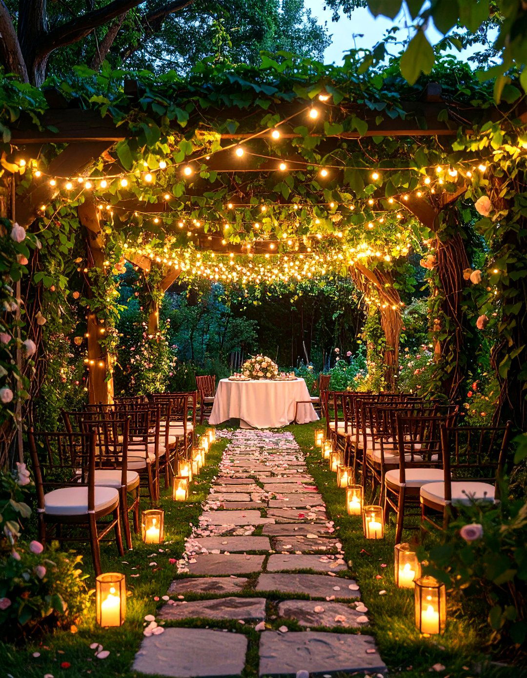 Secret Garden Wedding Ceremony - 20 Wedding Ceremony Ideas