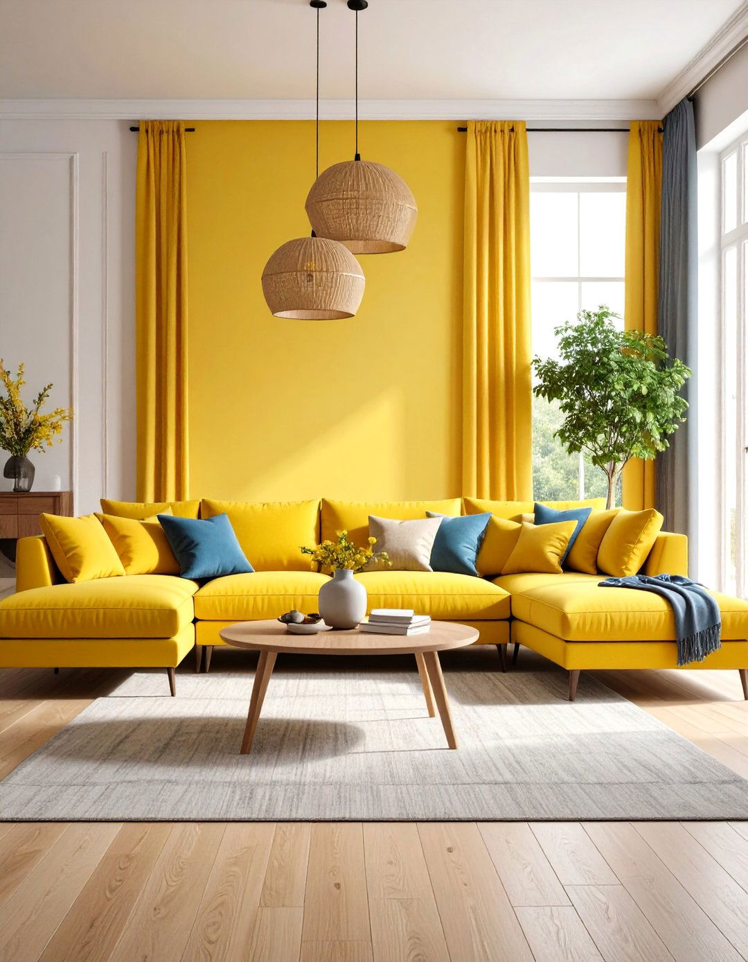 Sectional Living Room Couch with Corner Configuration - 20 Living Room Couch Ideas