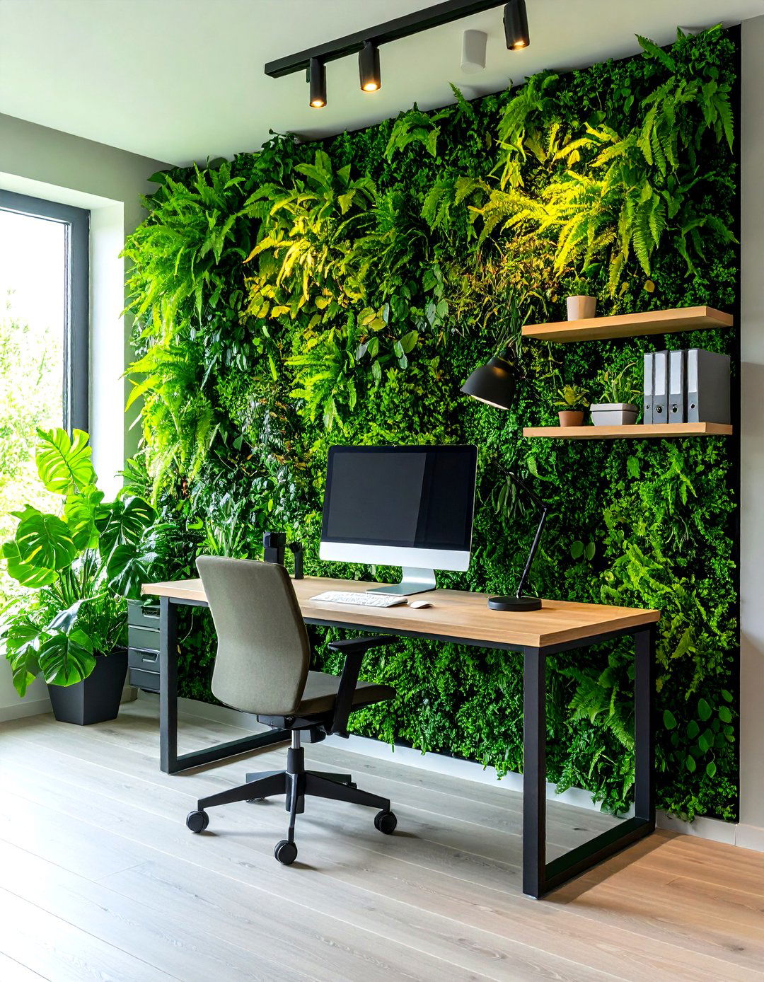 Select Sustainable Desk Materials - 20 Green Home Office Ideas