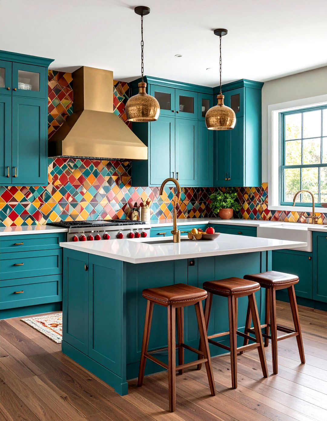 Selecting Bold Backsplashes - 20 Southwestern Kitchen Ideas