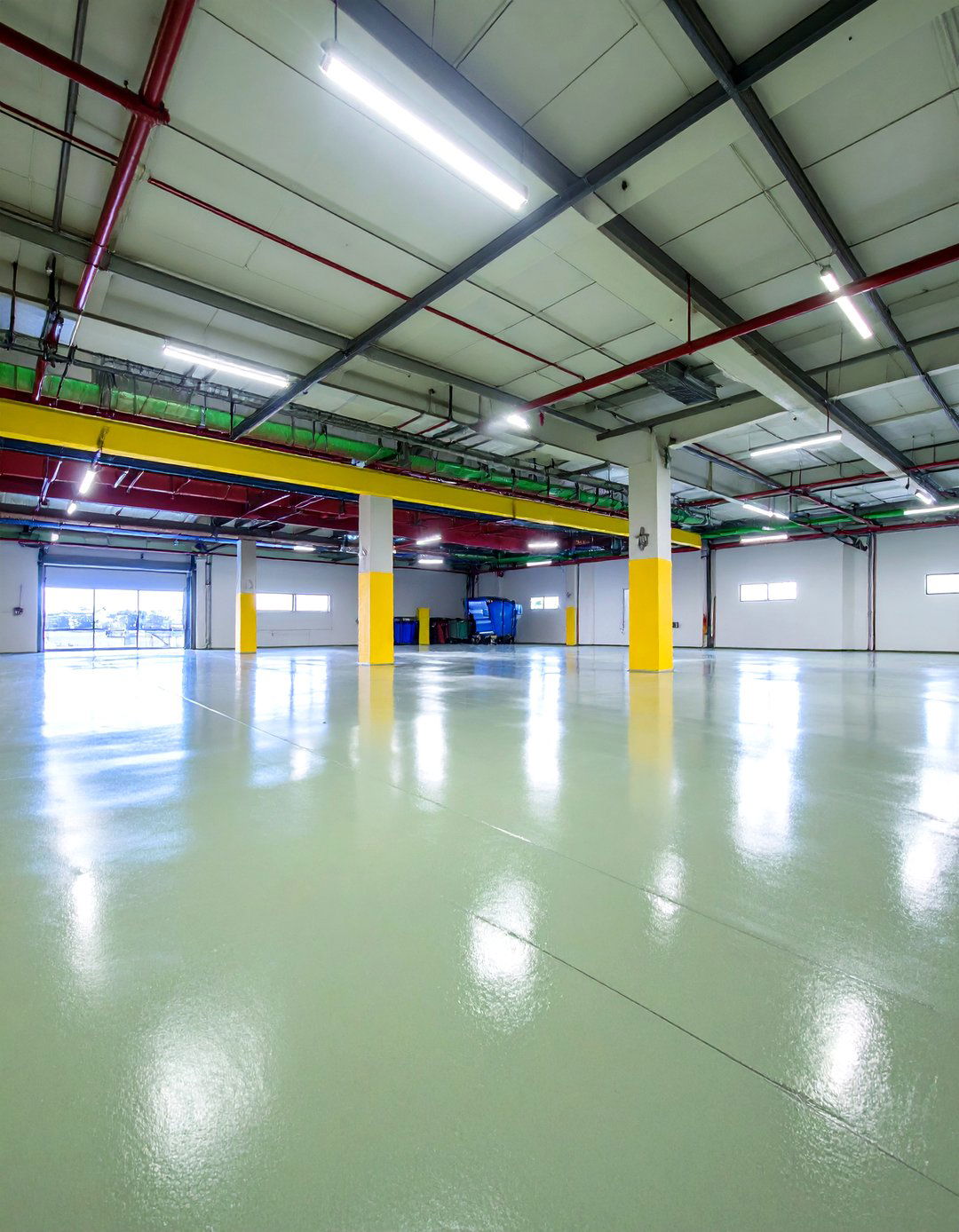 Self Leveling Overlays for Mirror Flat Garage Flooring - 20 Garage Flooring Ideas