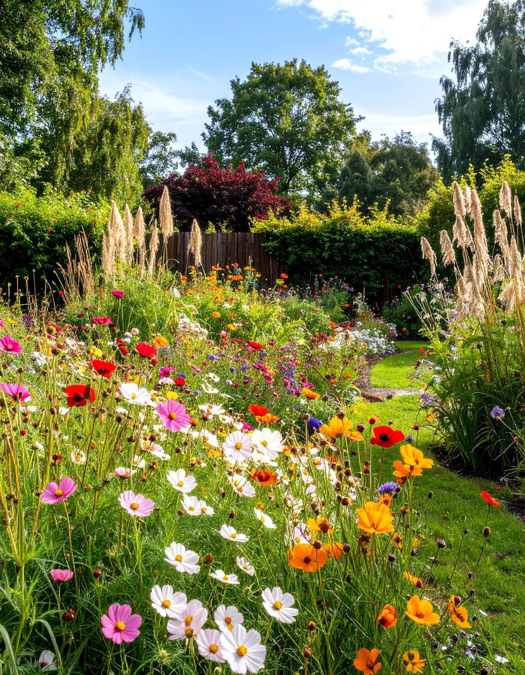 Self Seeding Wildflower Garden - 20 Wildflower Garden Ideas