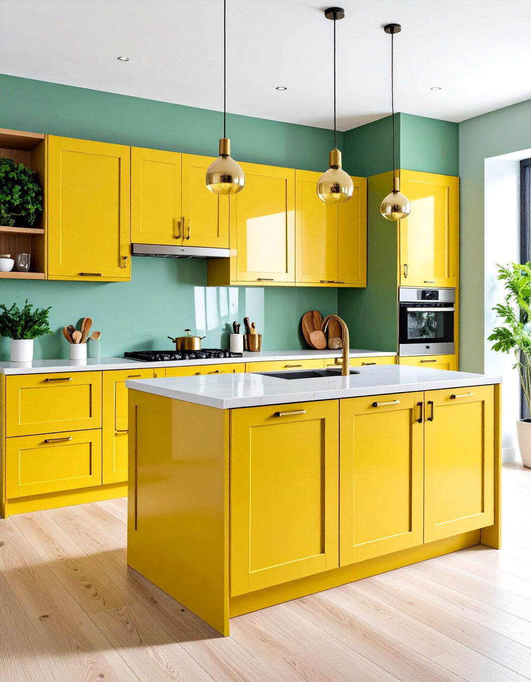 Semi Gloss Finish Painting Kitchen Cabinet Durability - 20 Painting Kitchen Cabinet Ideas