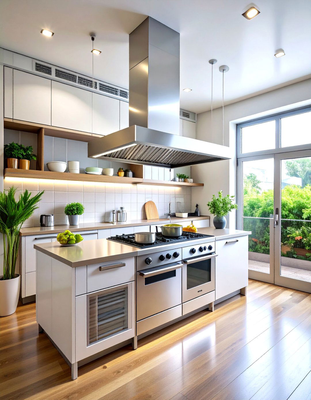 Separate HVAC Dirty Kitchen - 20 Dirty Kitchen Ideas