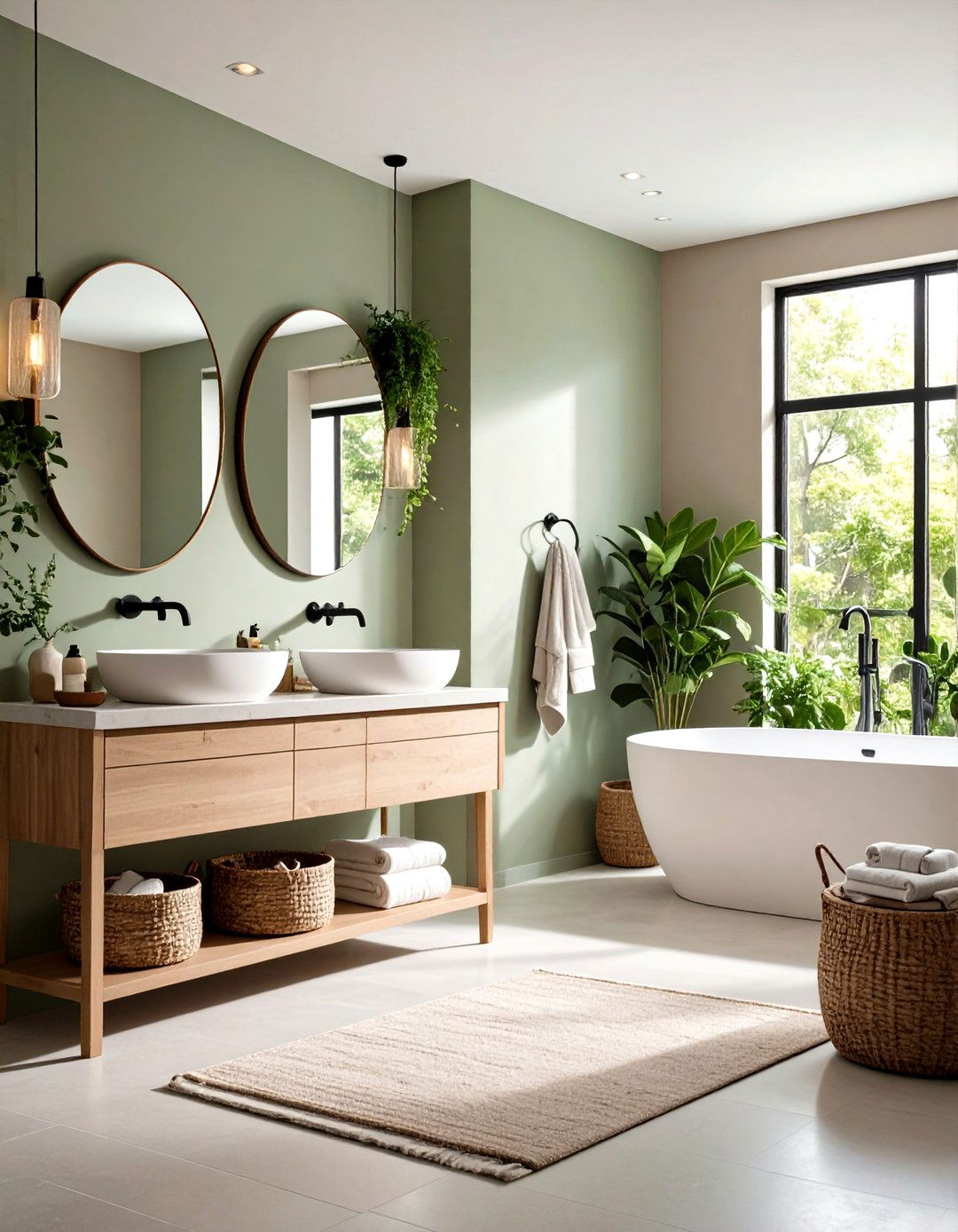 Serene Neutral Bathroom Palette - 20 Elegant Bathroom Decor Ideas
