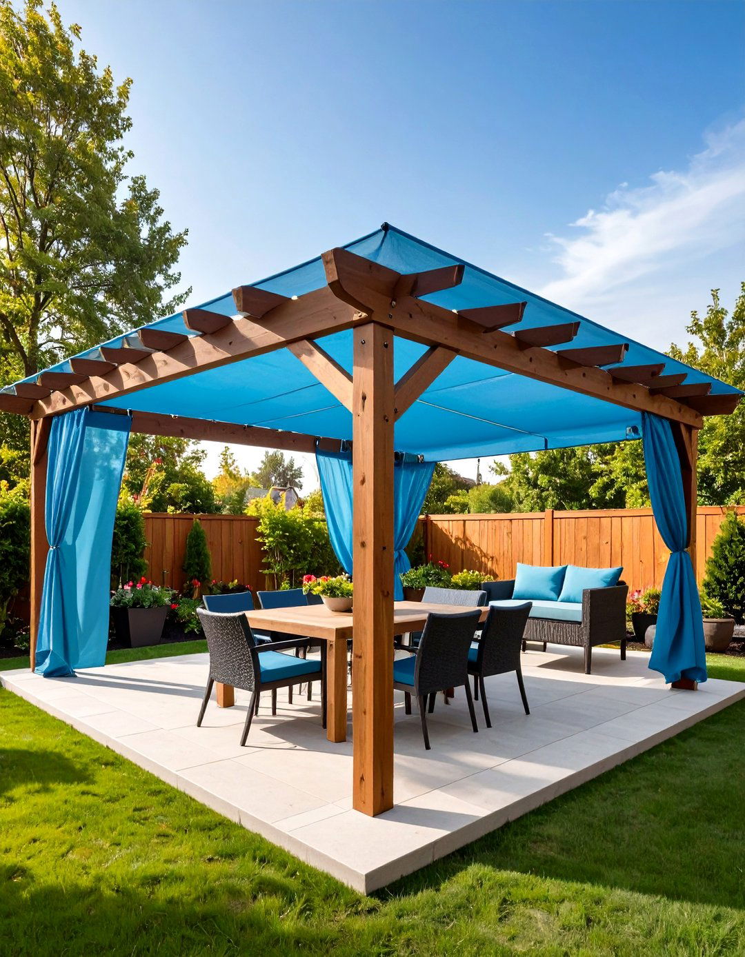 Shade Cloth Pergola Canopy System - 20 Pergola Shade Ideas