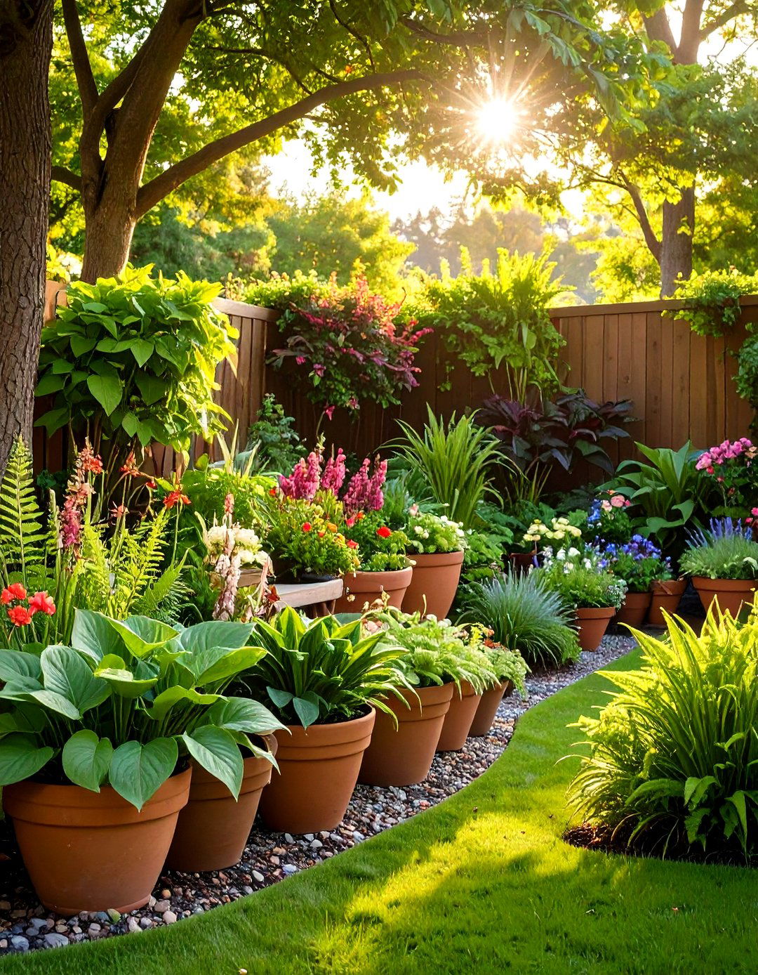 Shade Loving Container Garden - 20 Container Garden Ideas