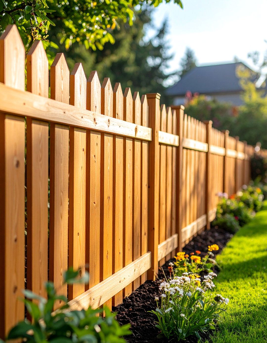 Shadow Box Board on Board Fence Design - 20 Board on Board Fence Ideas