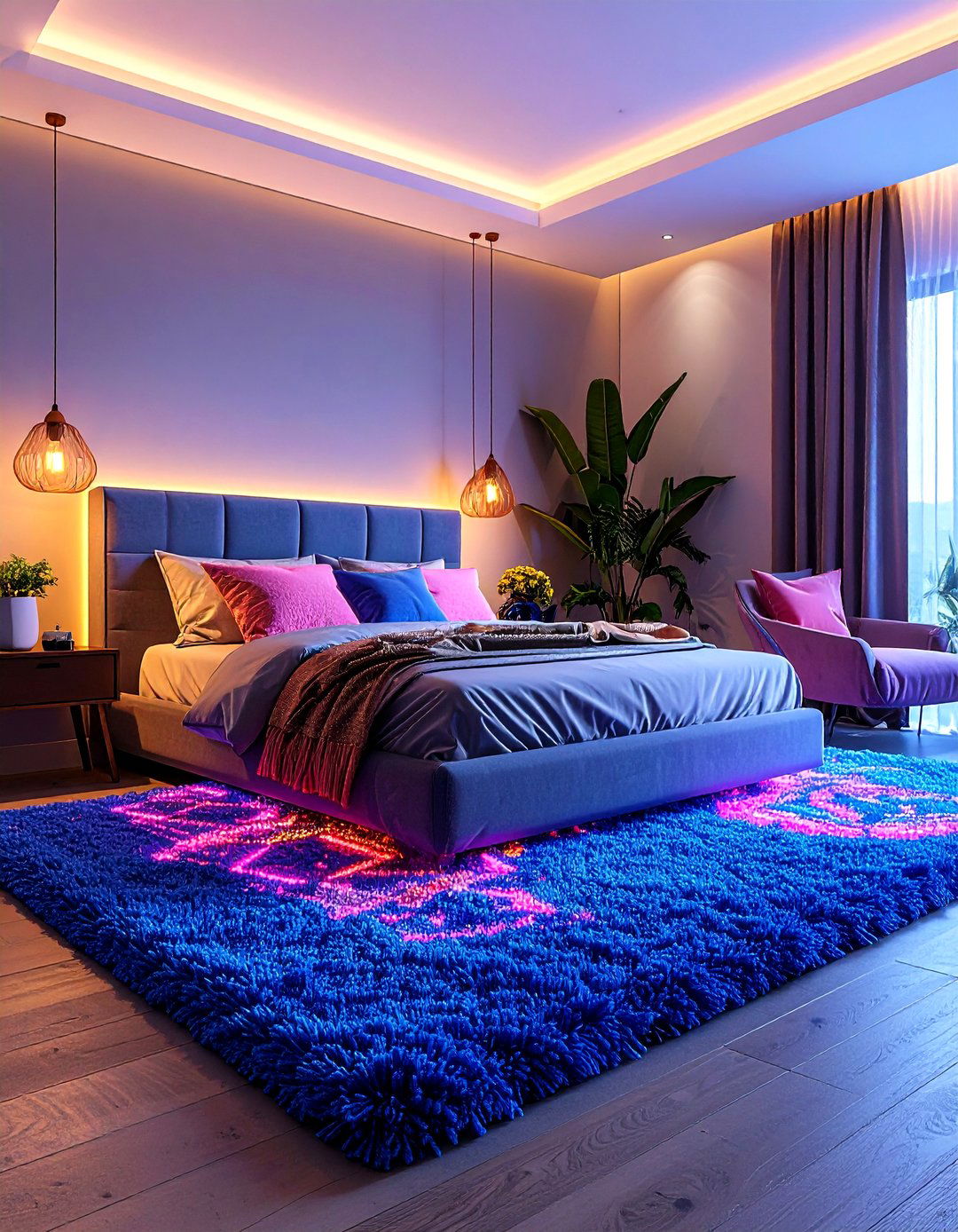Shag Carpet Bedroom Flooring - 20 80s Bedroom Ideas