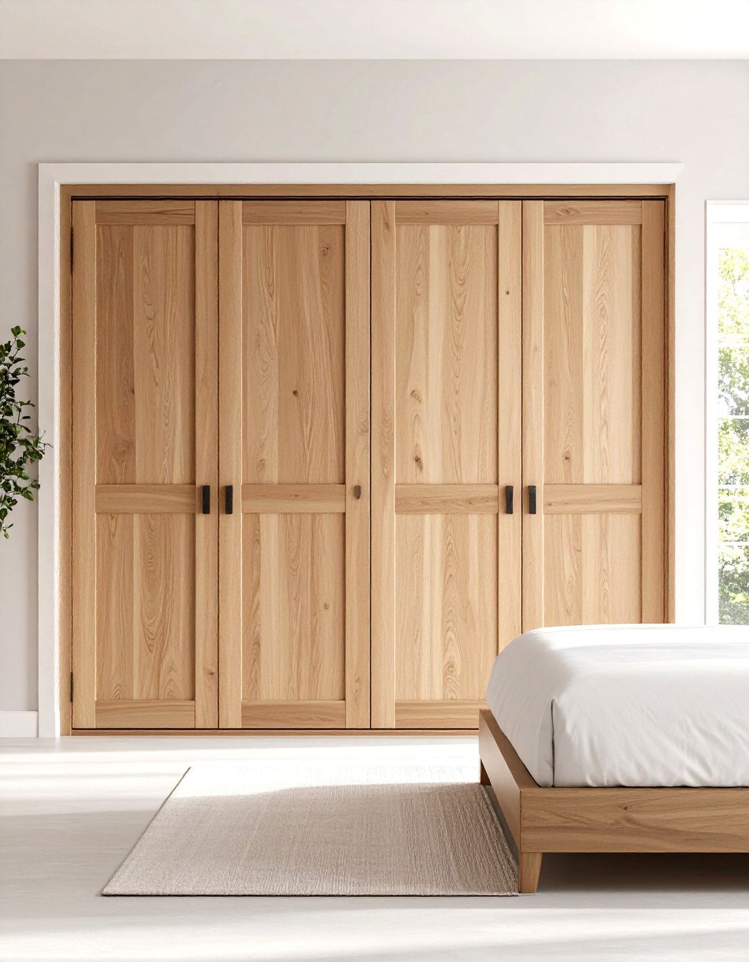 Shaker Style Bifold Closet Doors - 20 closet door ideas