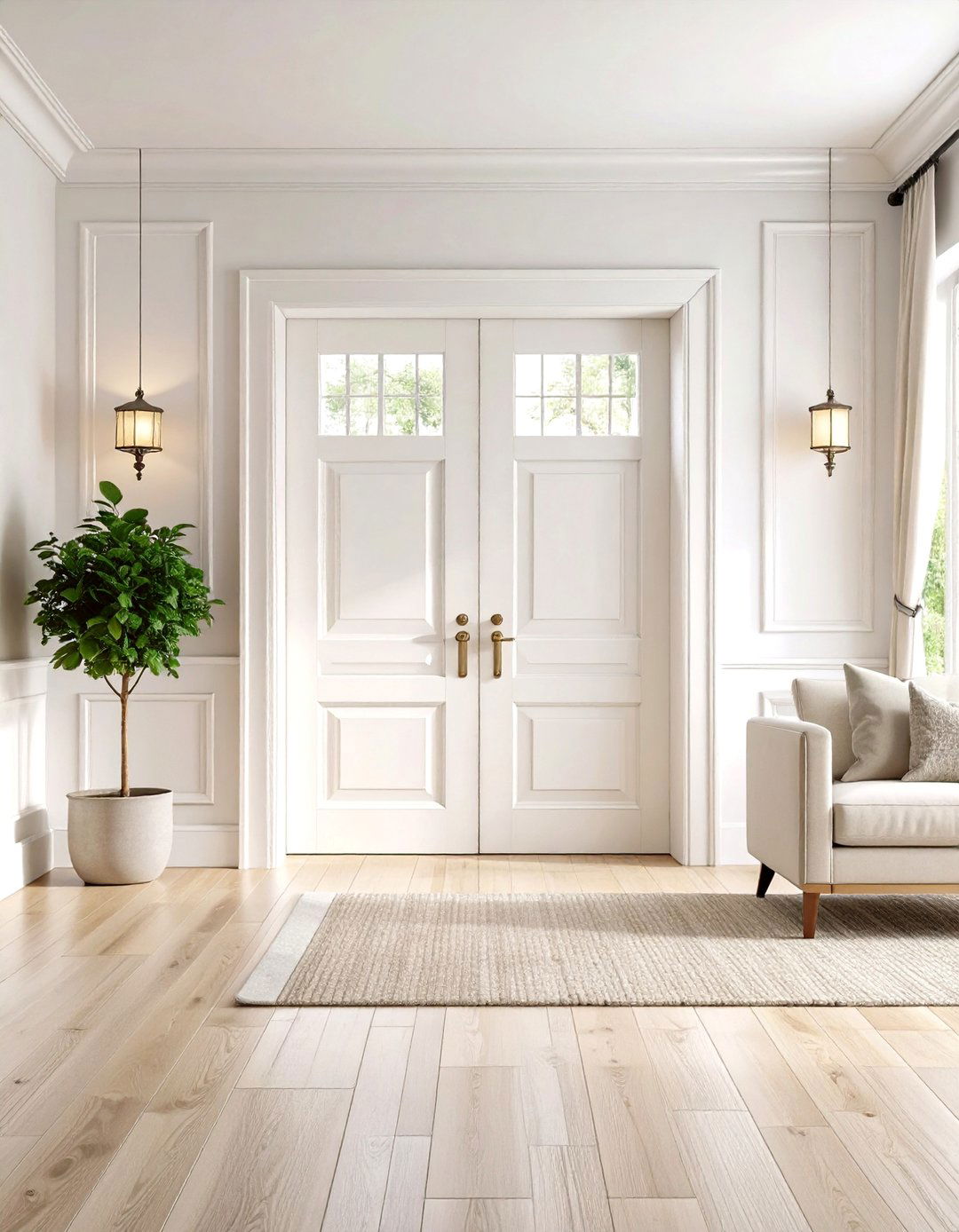 Shaker Style Minimal Door Trim That Ages Gracefully - 20 Door Trim Ideas