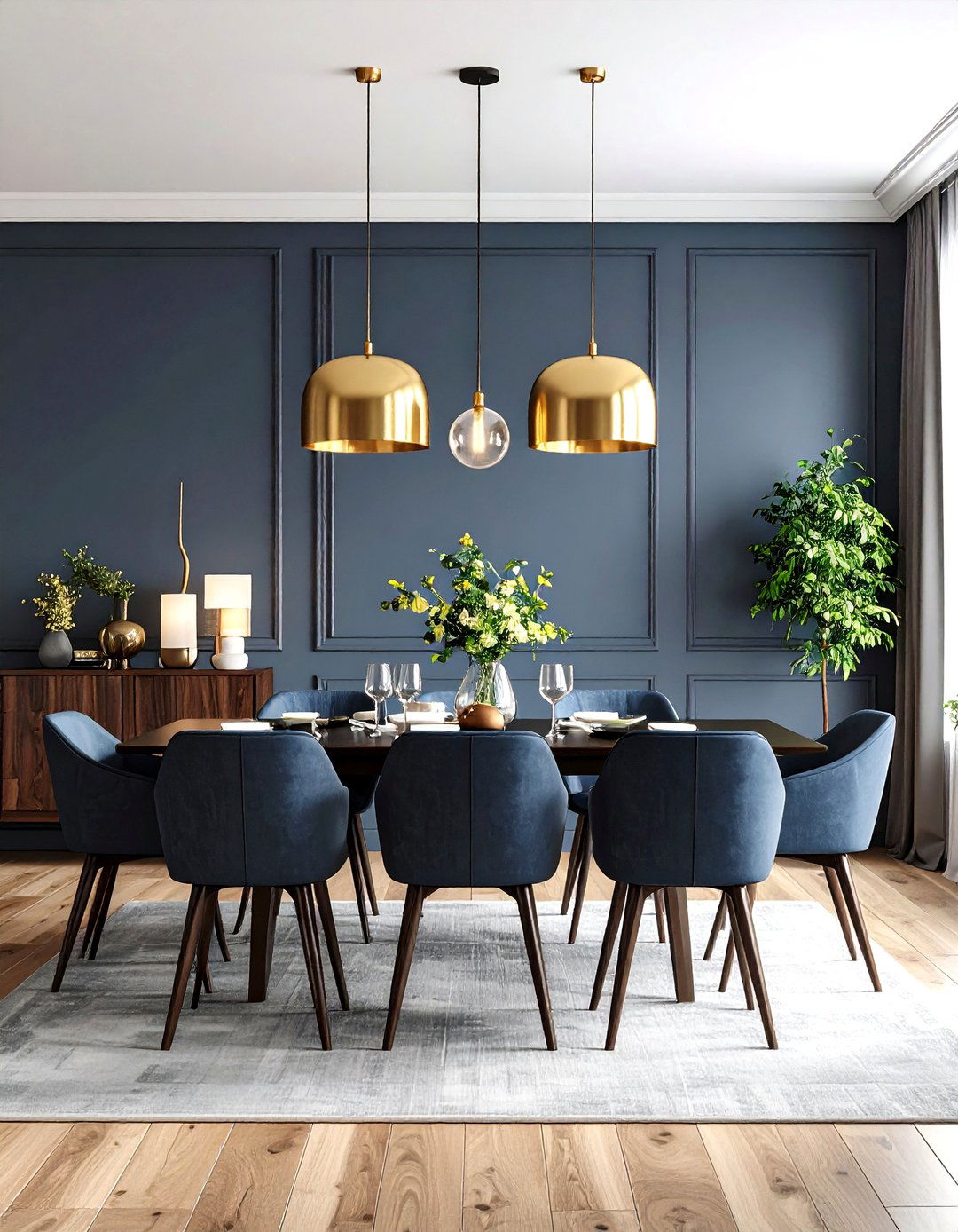 Sherwin Williams Grays Harbor Blue Gray Paint Color - 20 Blue-gray Paint Colors