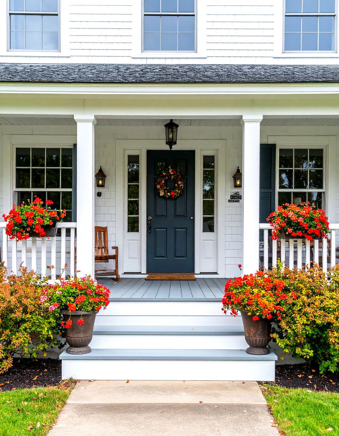 Shingle Style Cape Cod Front Porch - 20 Small Cape Cod Front Porch Ideas