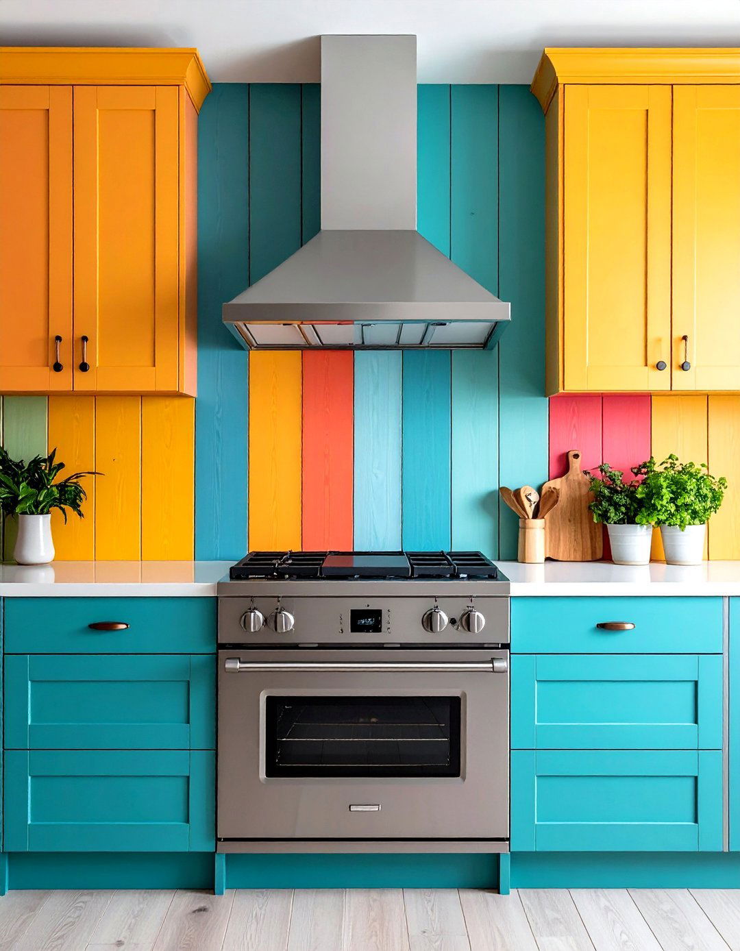 Shiplap Alcove with Open Shelving - 20 Shiplap Backsplash Ideas for Your Kitchen