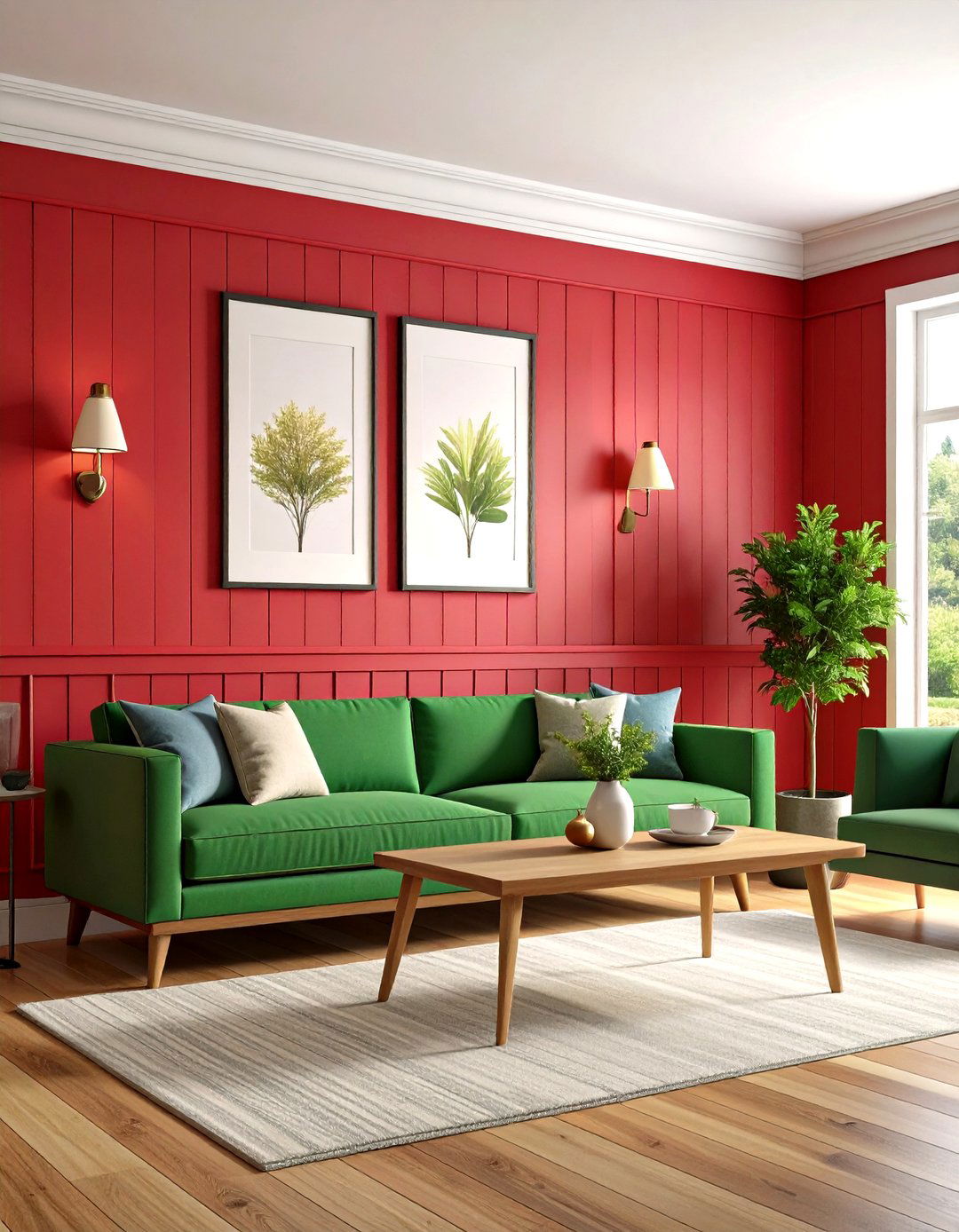 Shiplap Wainscoting with Painted Upper Walls - 20 Shiplap Dining Room Wall Ideas