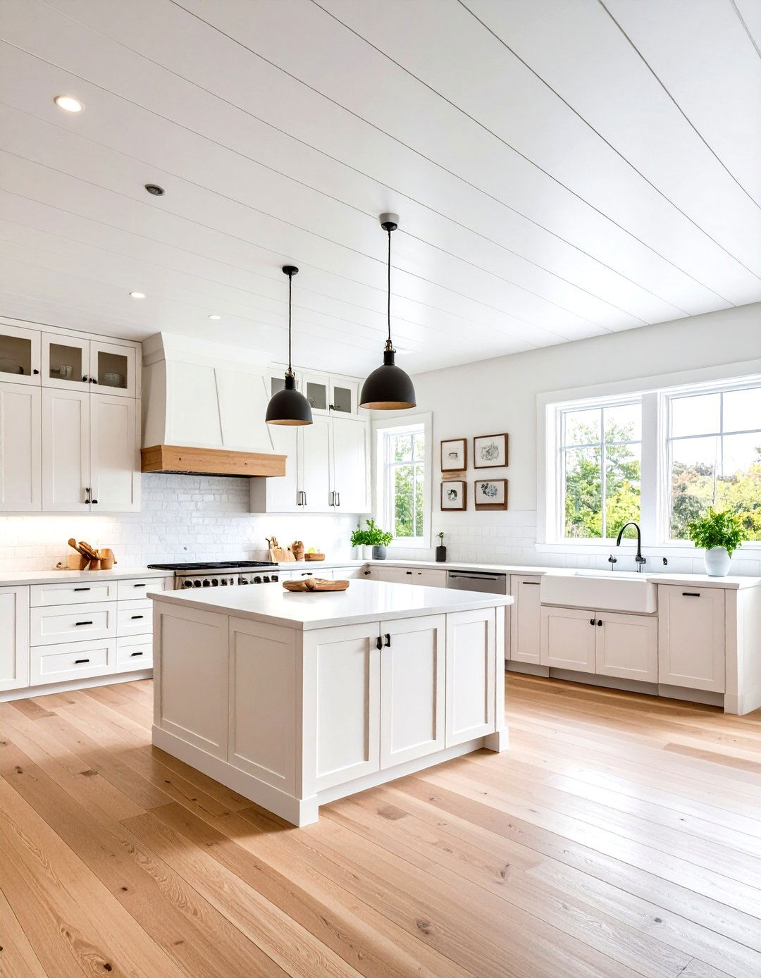 Shiplap Wood Ceiling Kitchen Ideas - 20 Wood Ceiling Kitchen Ideas