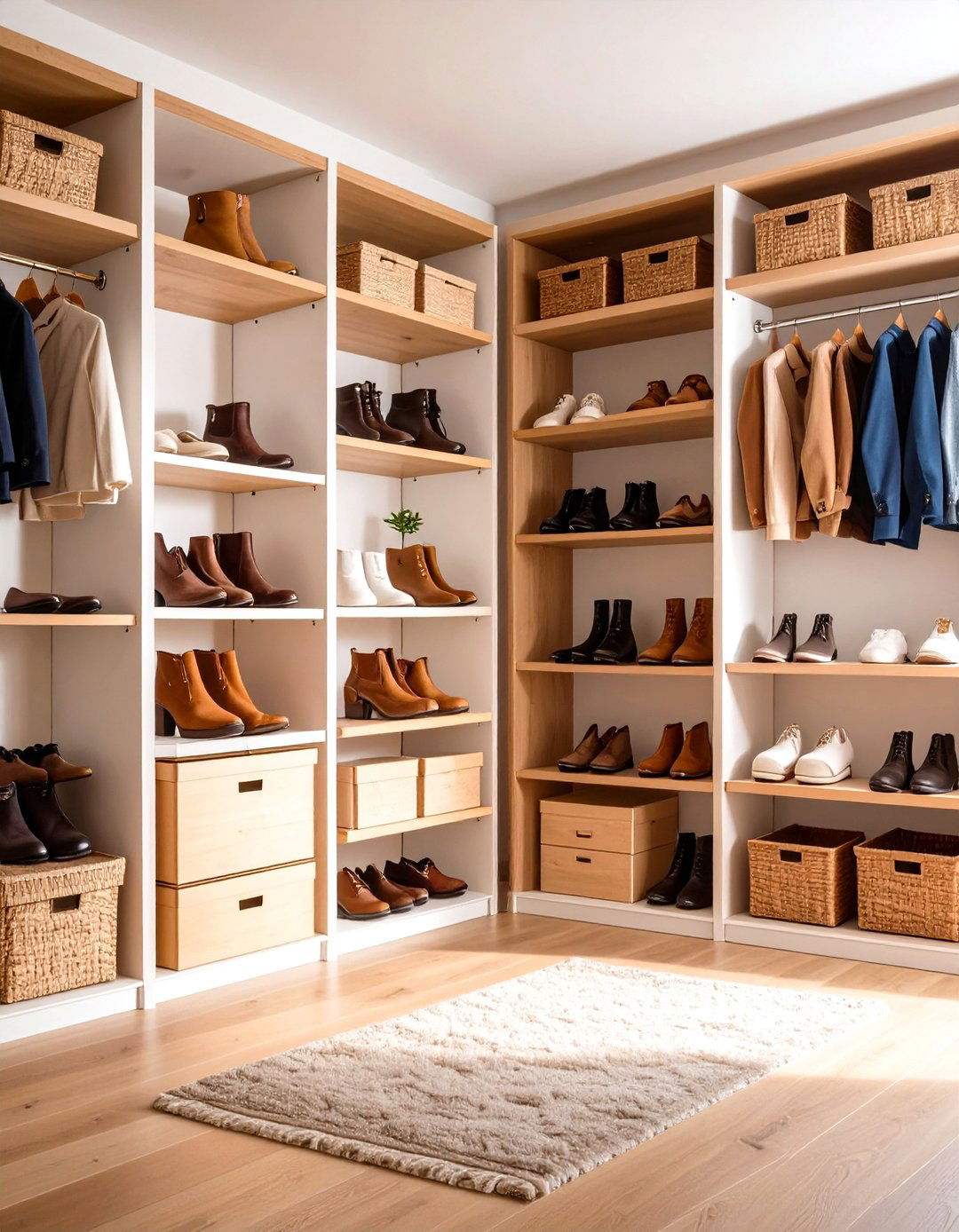Shoe Storage Closet Solutions Ideas - 20 Closet Ideas