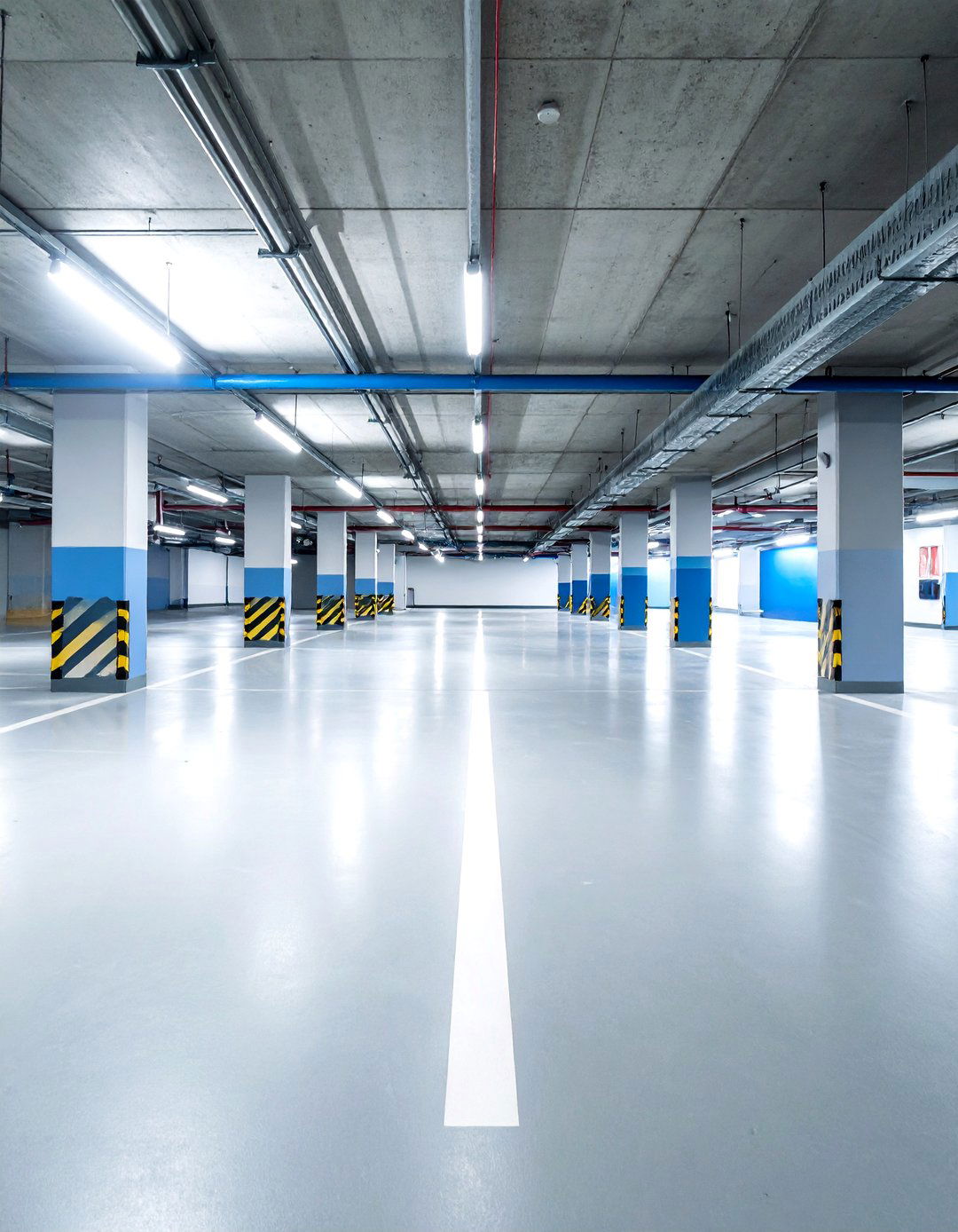 Shot Blasted Finish - 20 Types of Concrete Floor Finishes