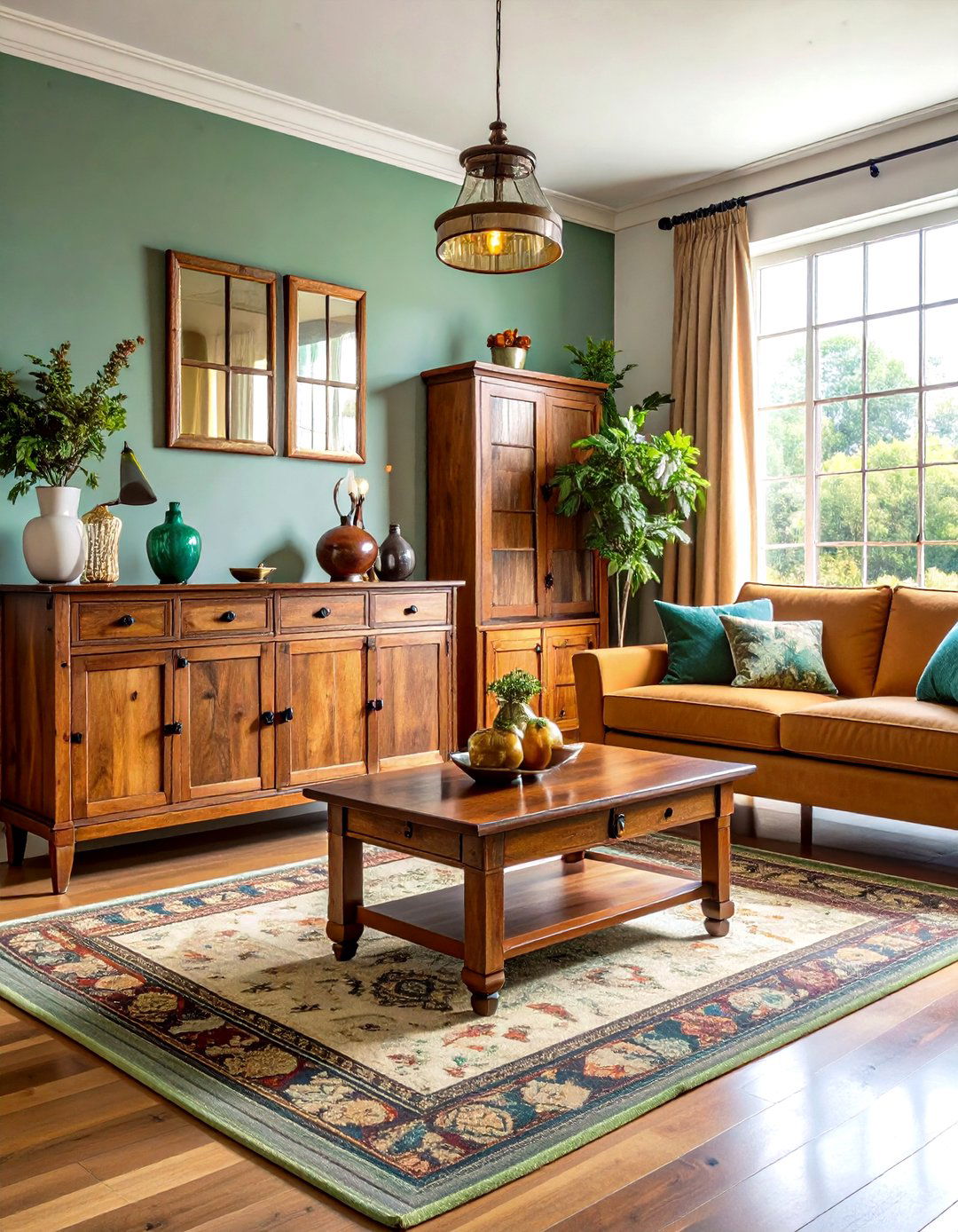 Showcase Upcycled Vintage Finds - 20 Vintage Living Room Ideas