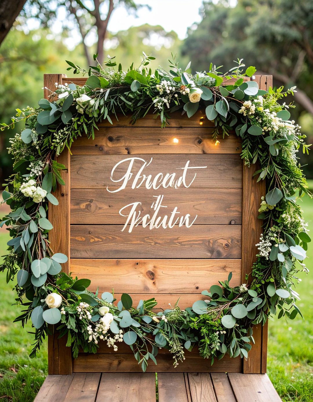 Signage and Seating Charts - 20 Sage Green Wedding Ideas