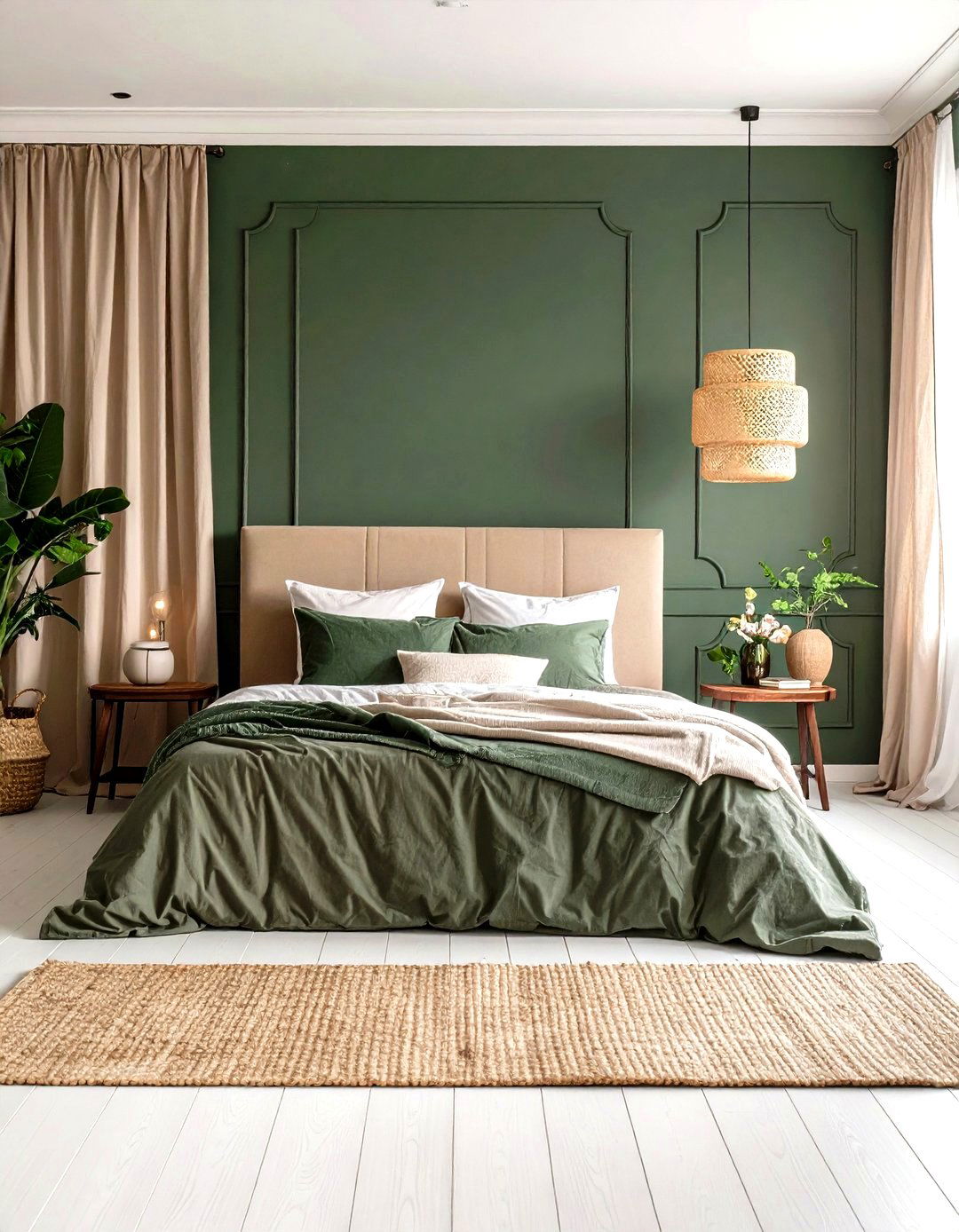 Signature Paint Showcase Essex Green Spotlight - 20 Dark Green Bedroom Ideas