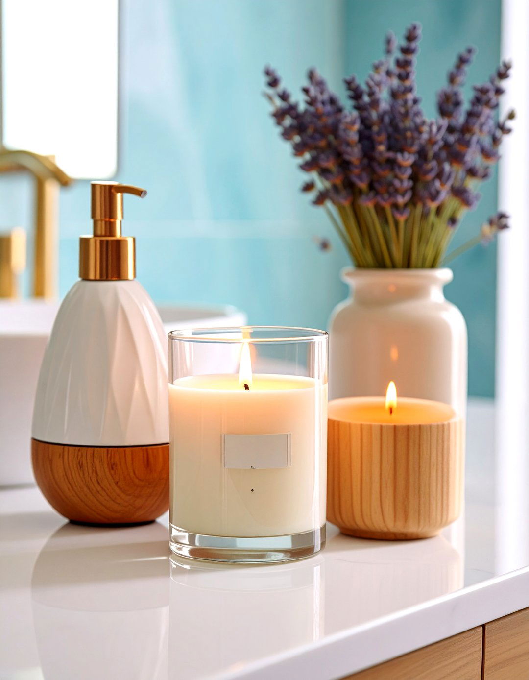 Signature Scent Creates a Memorable Half Bathroom - 20 Half Bathroom Ideas