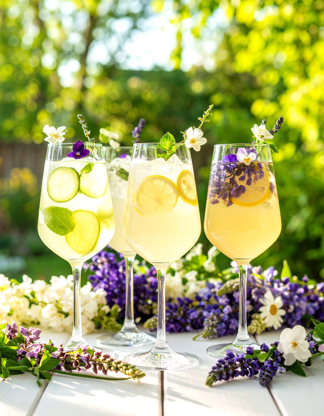 Signature Spring Cocktails - 20 Spring Wedding Ideas