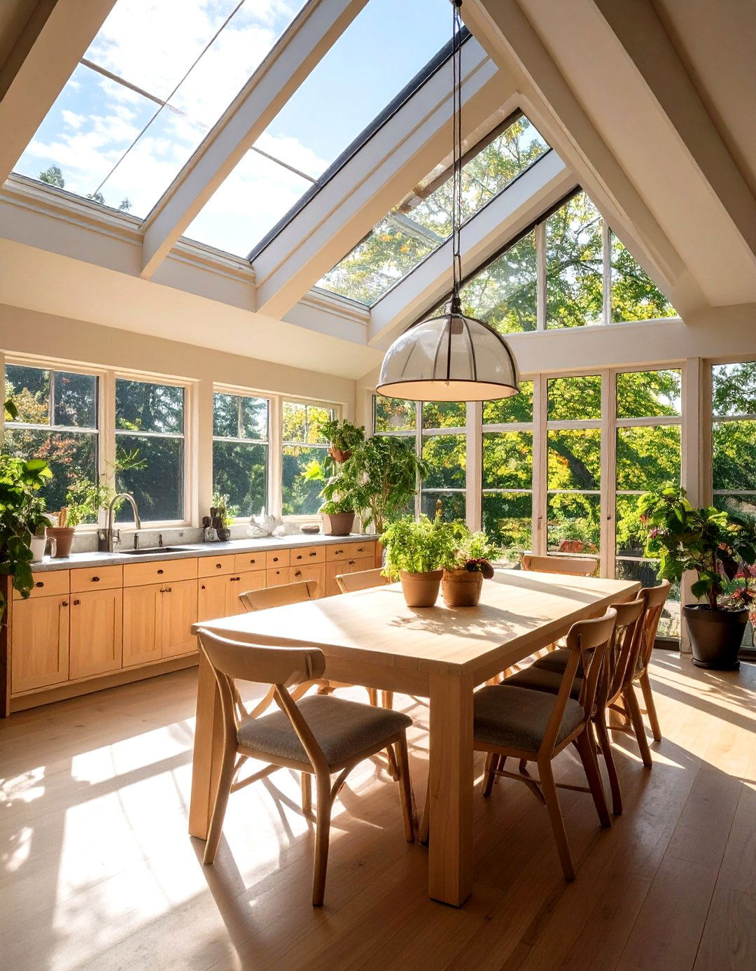 Skylights and Roof Lanterns - 20 Sunroom Kitchen Ideas
